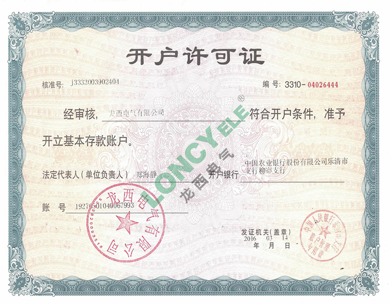 Manufacturing License